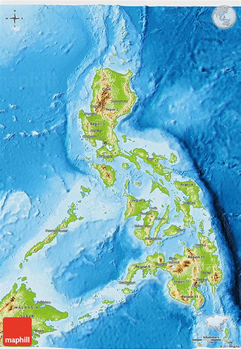 tessadem|philippines topography.